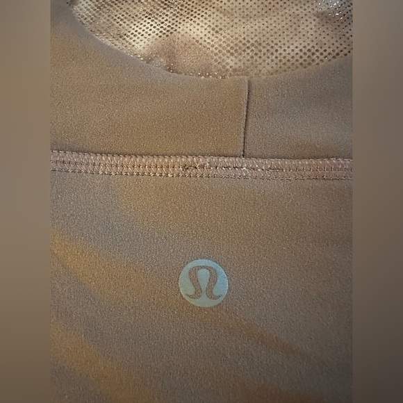 Lulu Align Metallic Blush A/B Cup Shine Bra Diamond Dye Misty Shell Reversible - Picture 9 of 9